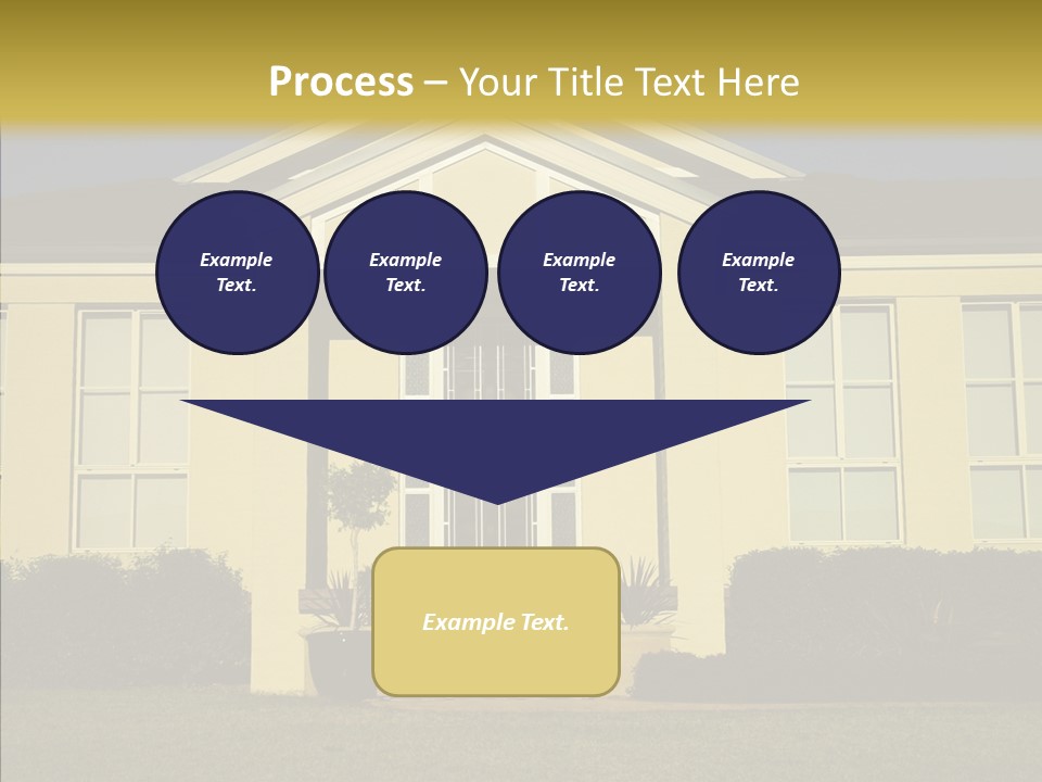 Grey Neighborhood Wealthy PowerPoint Template