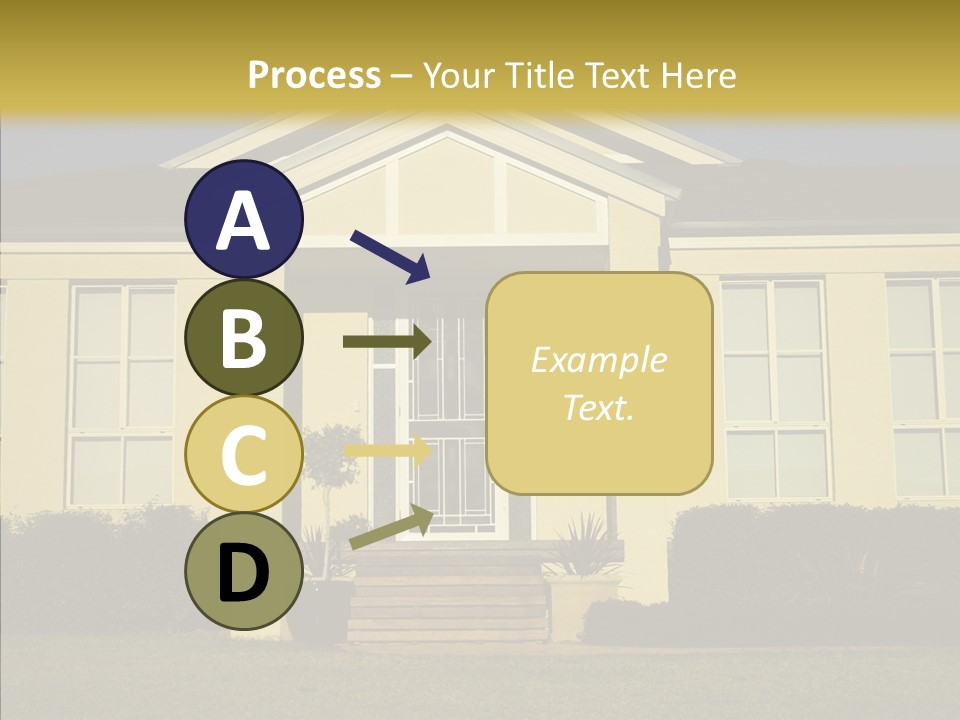 Grey Neighborhood Wealthy PowerPoint Template