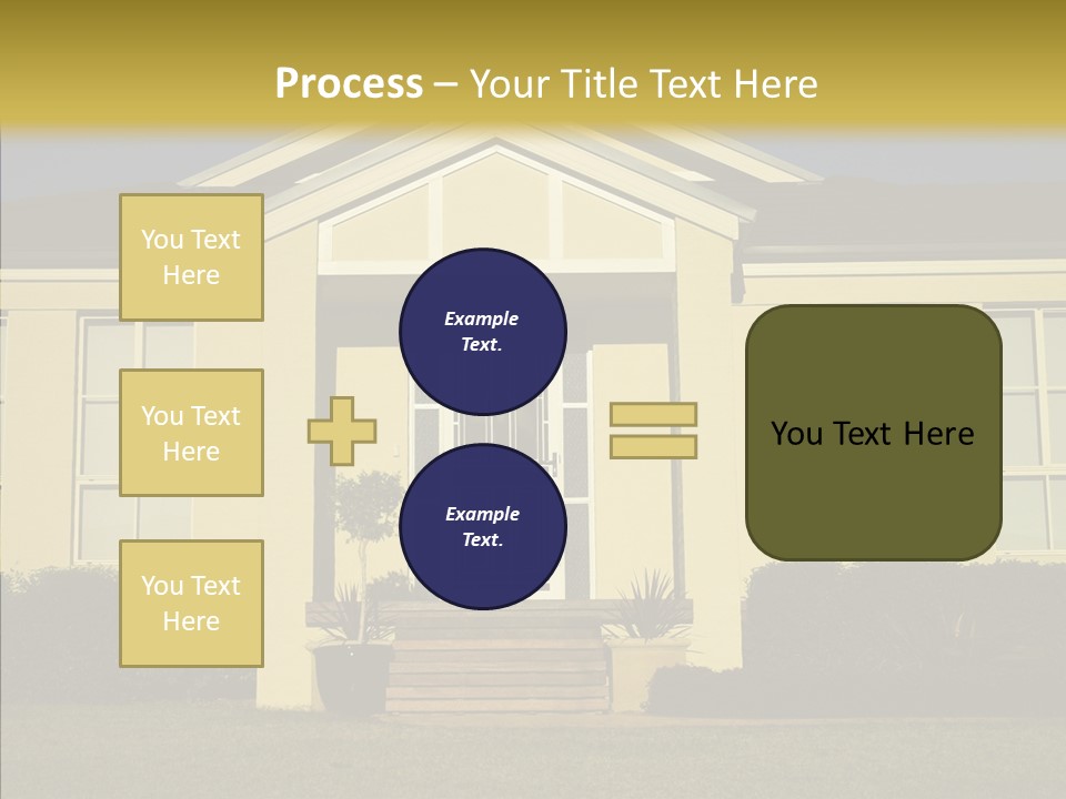 Grey Neighborhood Wealthy PowerPoint Template