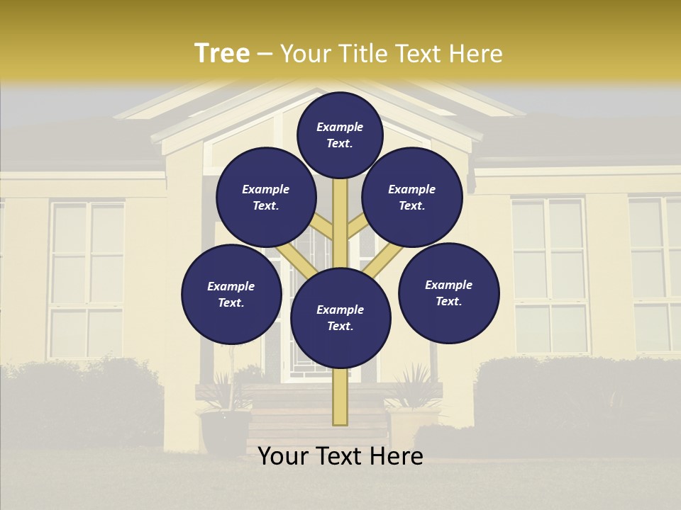 Grey Neighborhood Wealthy PowerPoint Template