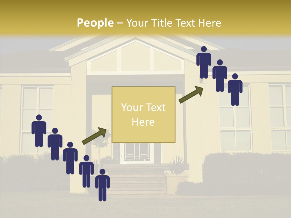 Grey Neighborhood Wealthy PowerPoint Template