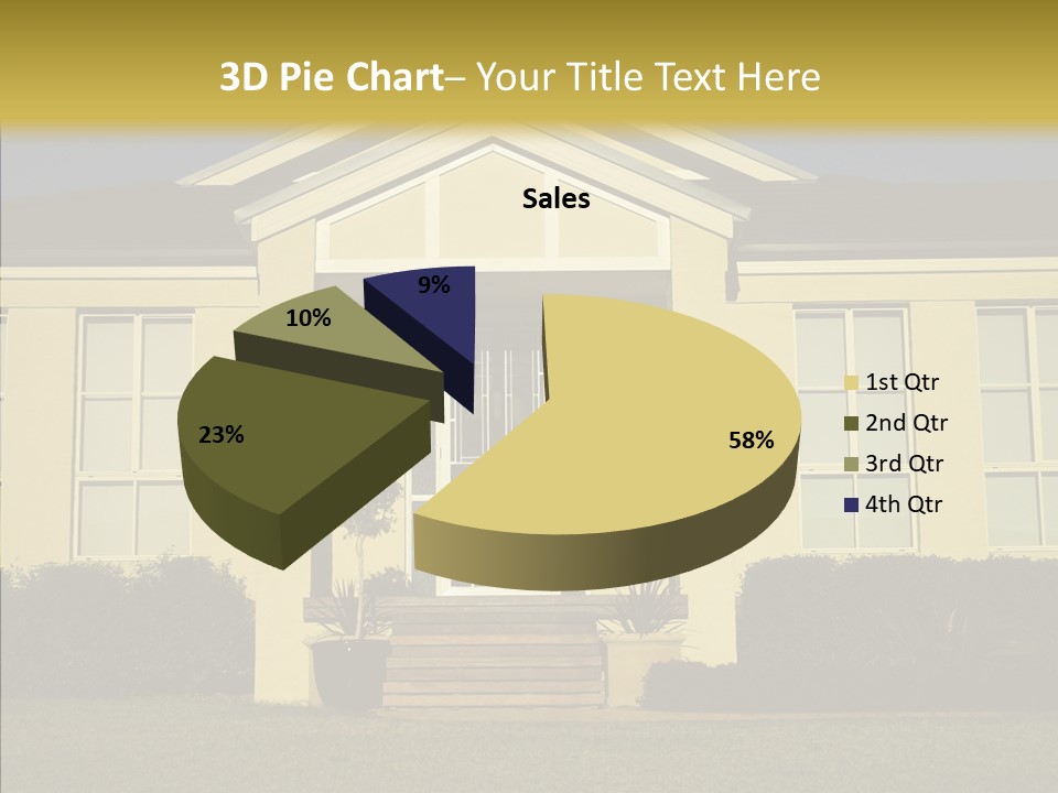 Grey Neighborhood Wealthy PowerPoint Template