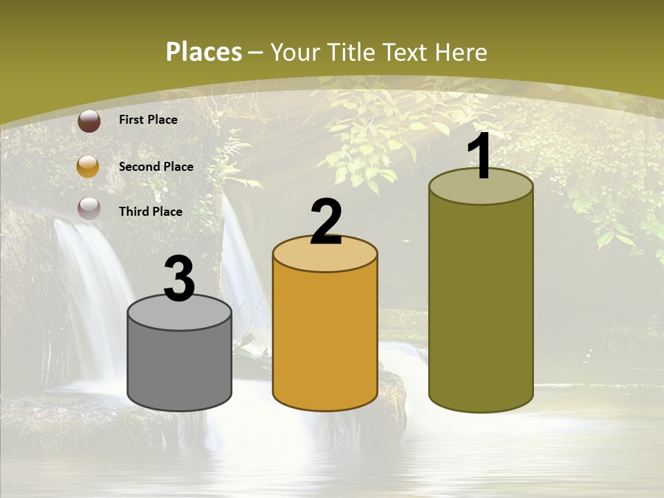 Drop Yellow Nature PowerPoint Template