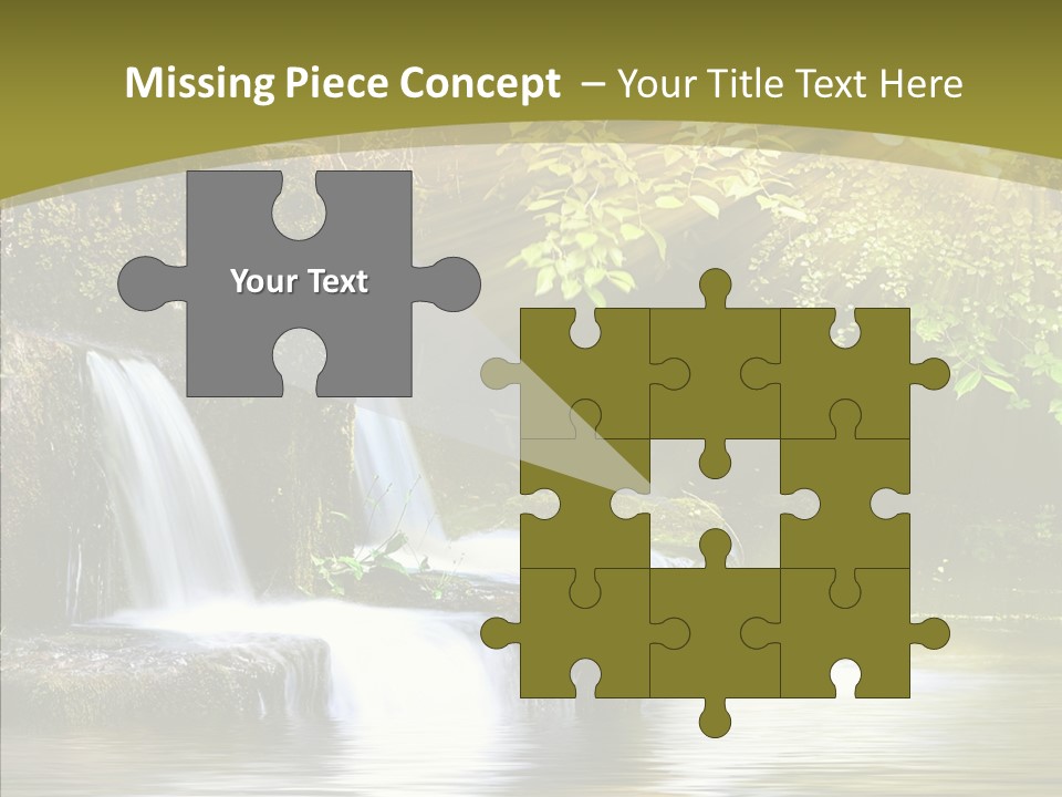 Drop Yellow Nature PowerPoint Template