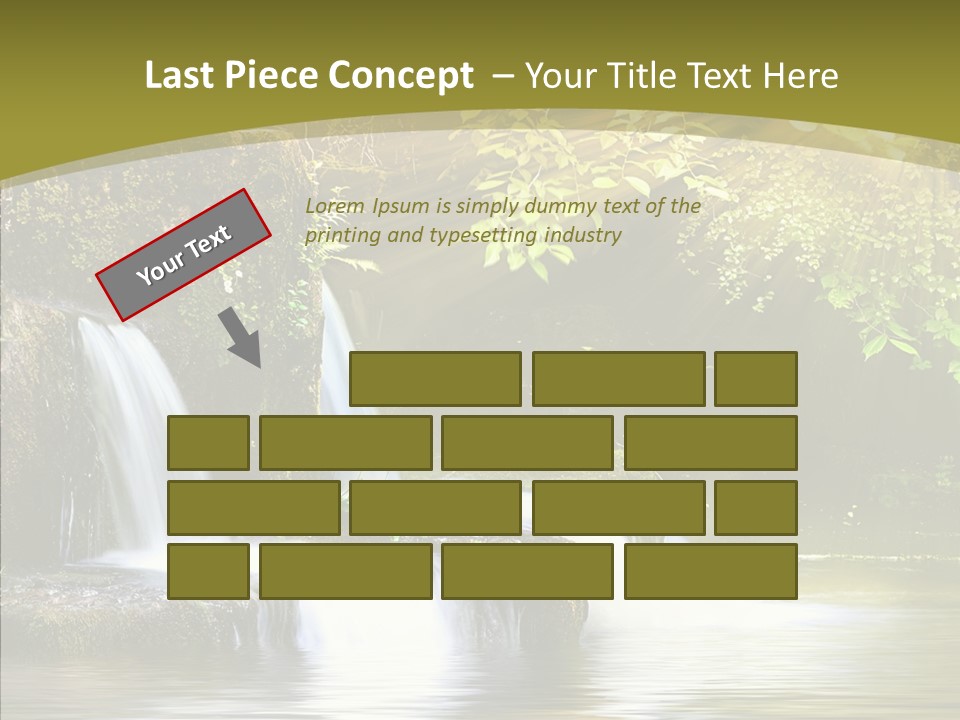 Drop Yellow Nature PowerPoint Template