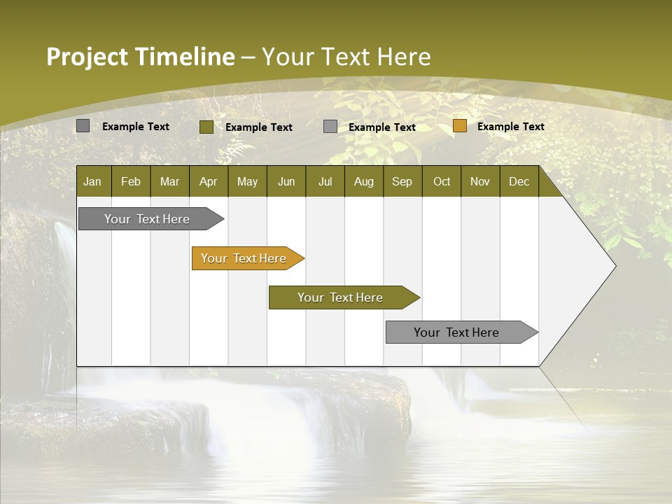 Drop Yellow Nature PowerPoint Template
