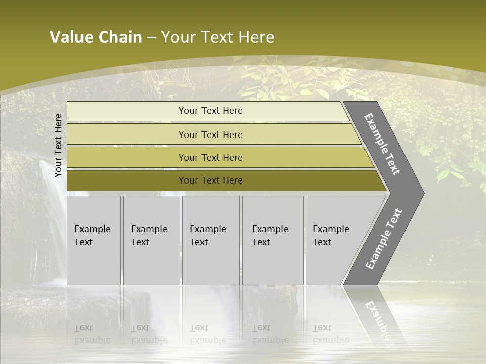 Drop Yellow Nature PowerPoint Template