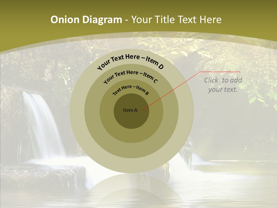 Drop Yellow Nature PowerPoint Template