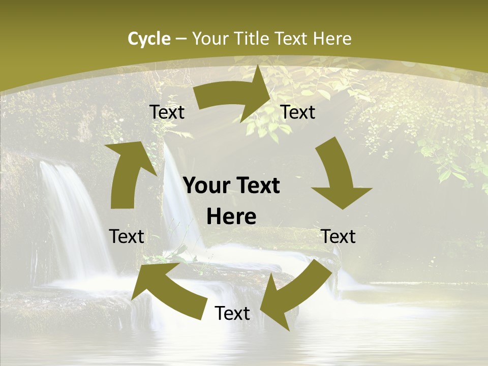 Drop Yellow Nature PowerPoint Template
