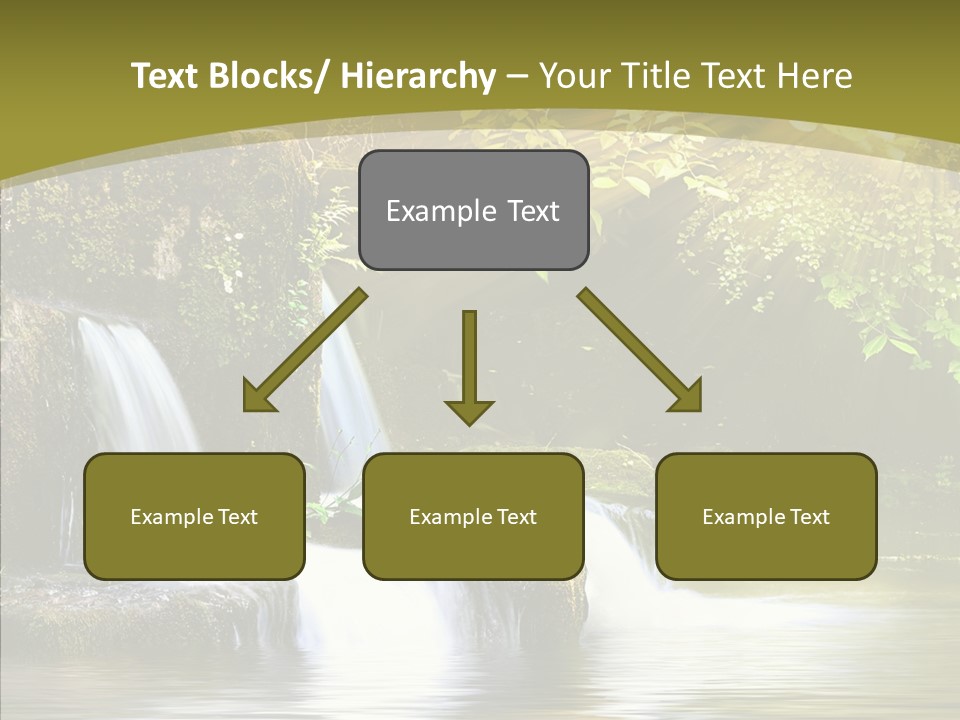 Drop Yellow Nature PowerPoint Template