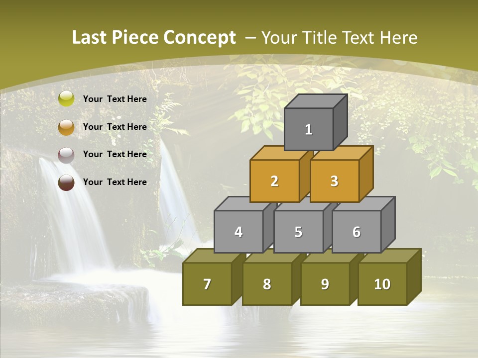 Drop Yellow Nature PowerPoint Template