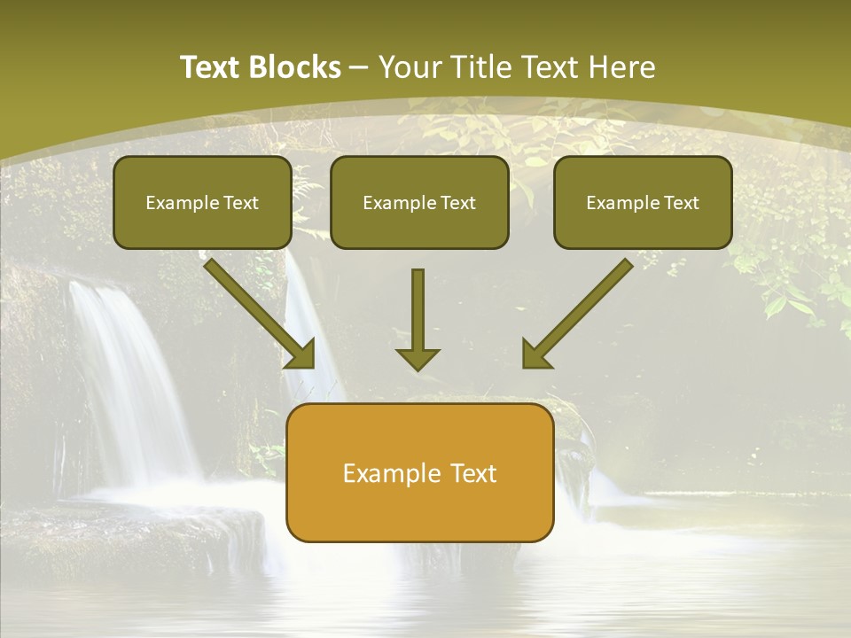 Drop Yellow Nature PowerPoint Template