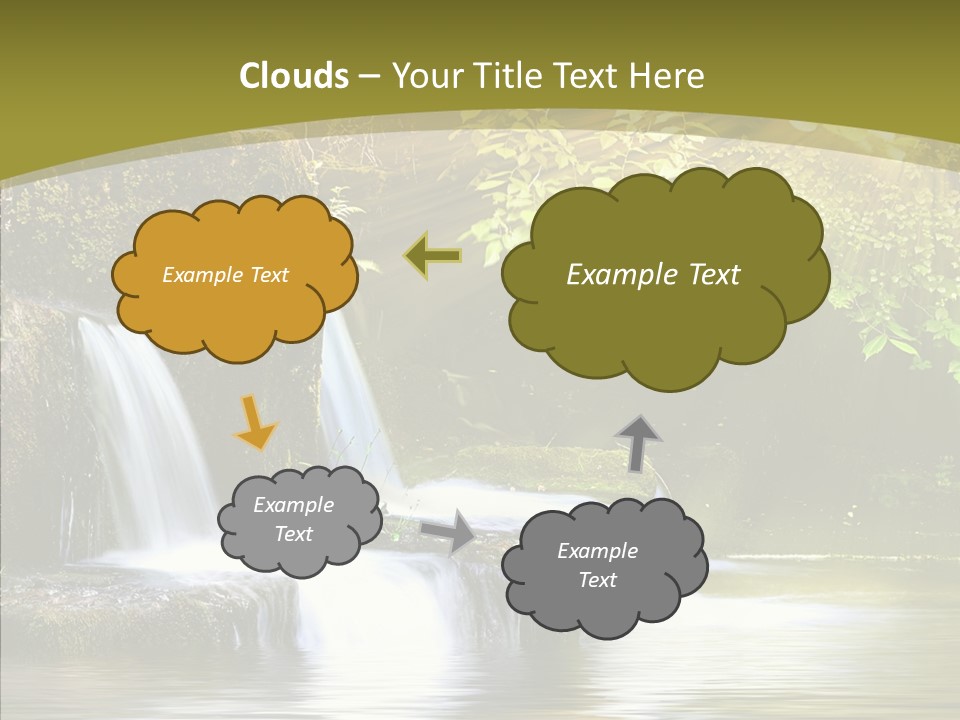 Drop Yellow Nature PowerPoint Template