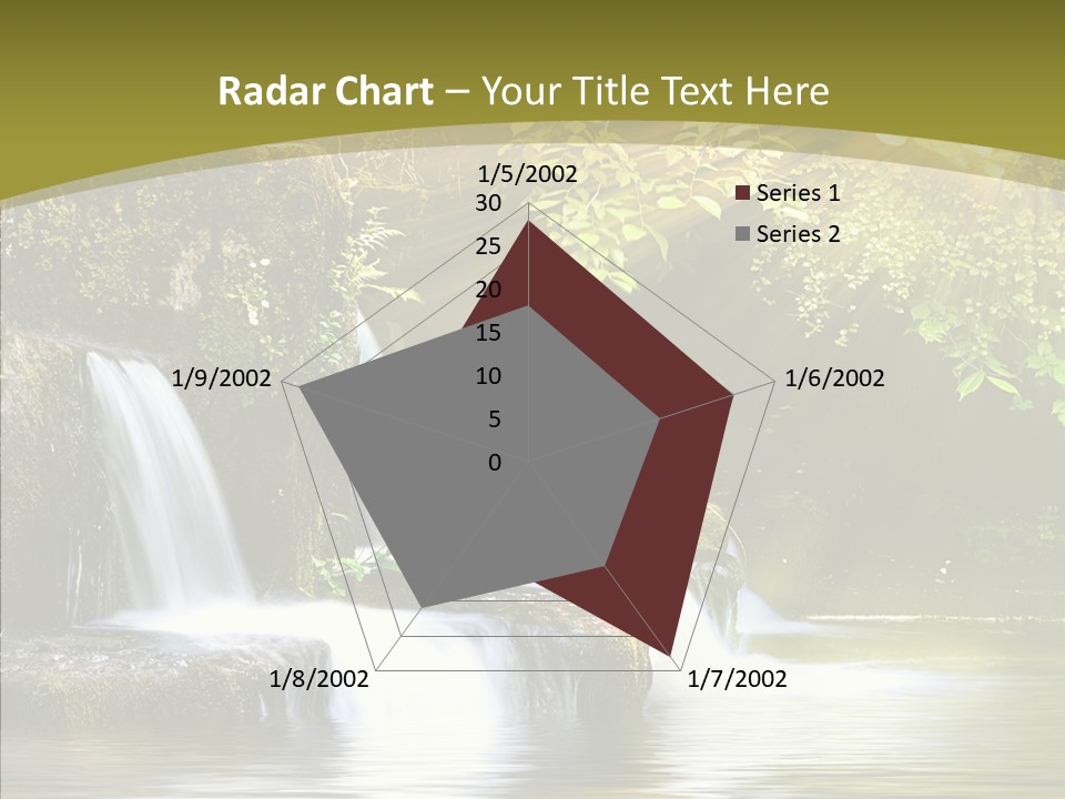 Drop Yellow Nature PowerPoint Template