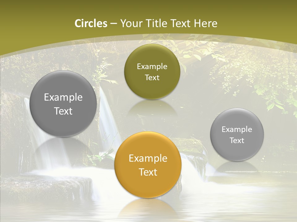 Drop Yellow Nature PowerPoint Template