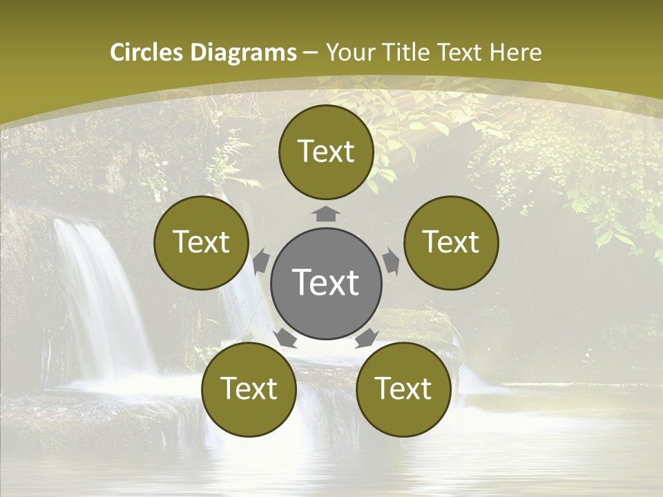 Drop Yellow Nature PowerPoint Template