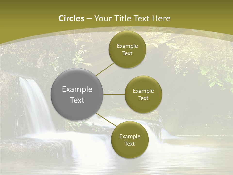 Drop Yellow Nature PowerPoint Template