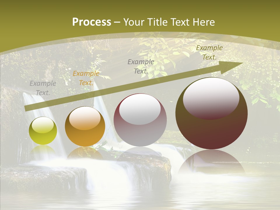 Drop Yellow Nature PowerPoint Template