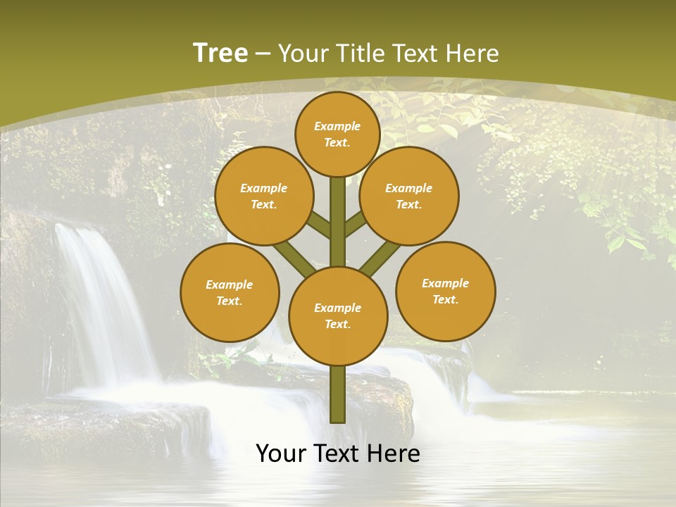 Drop Yellow Nature PowerPoint Template