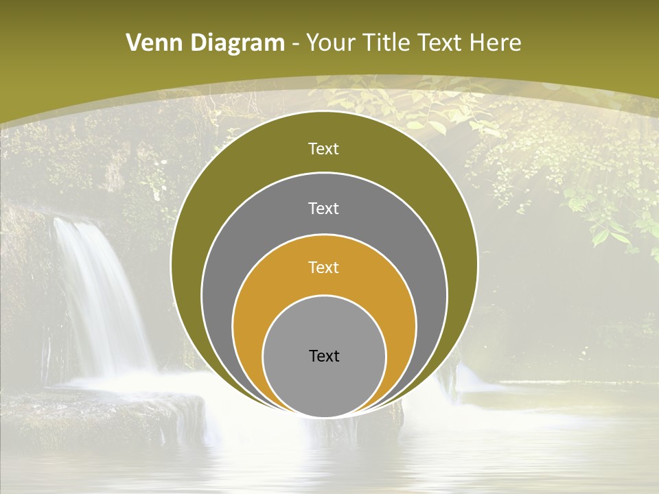 Drop Yellow Nature PowerPoint Template