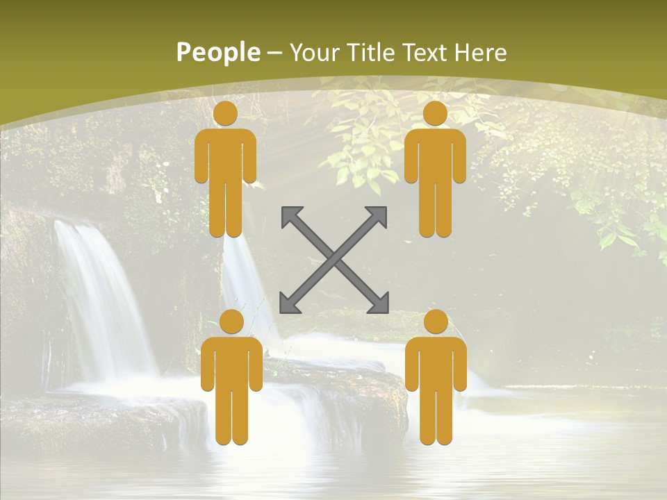 Drop Yellow Nature PowerPoint Template
