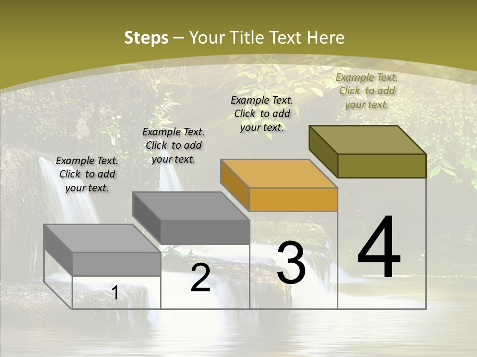 Drop Yellow Nature PowerPoint Template