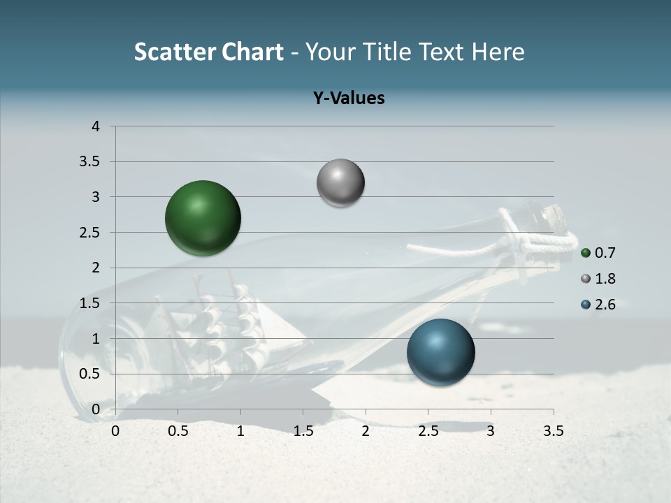 Sand Summertime Background PowerPoint Template