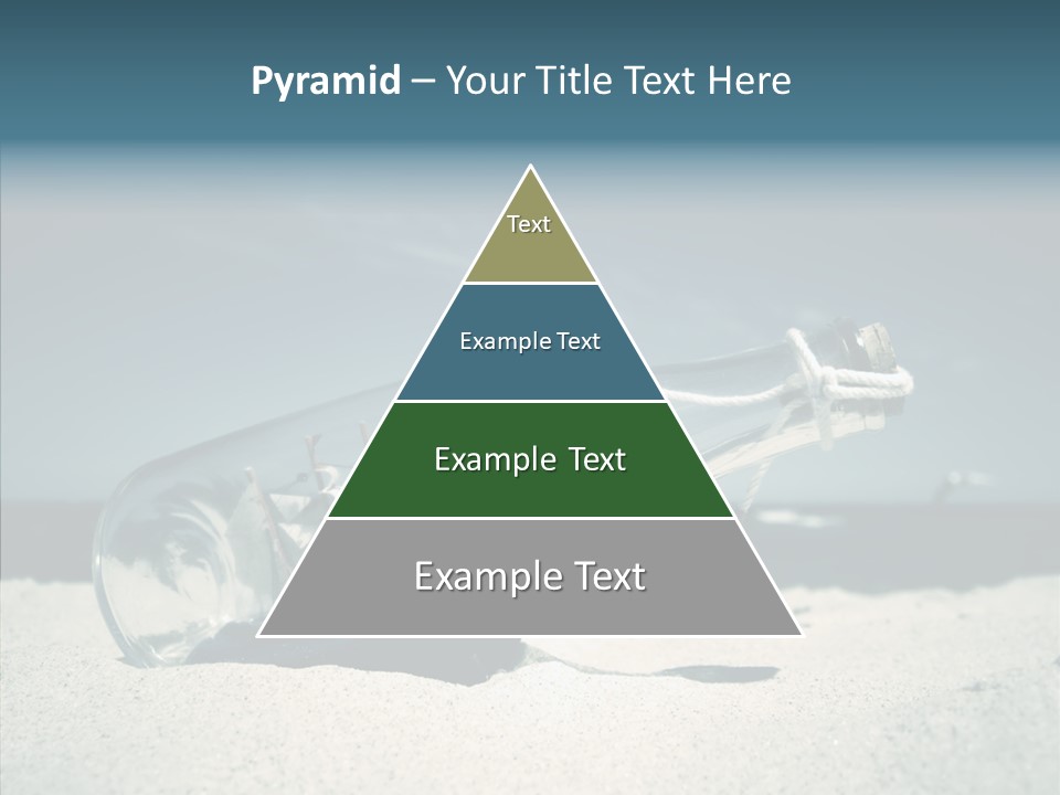 Sand Summertime Background PowerPoint Template