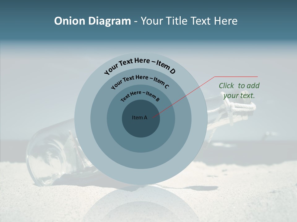 Sand Summertime Background PowerPoint Template