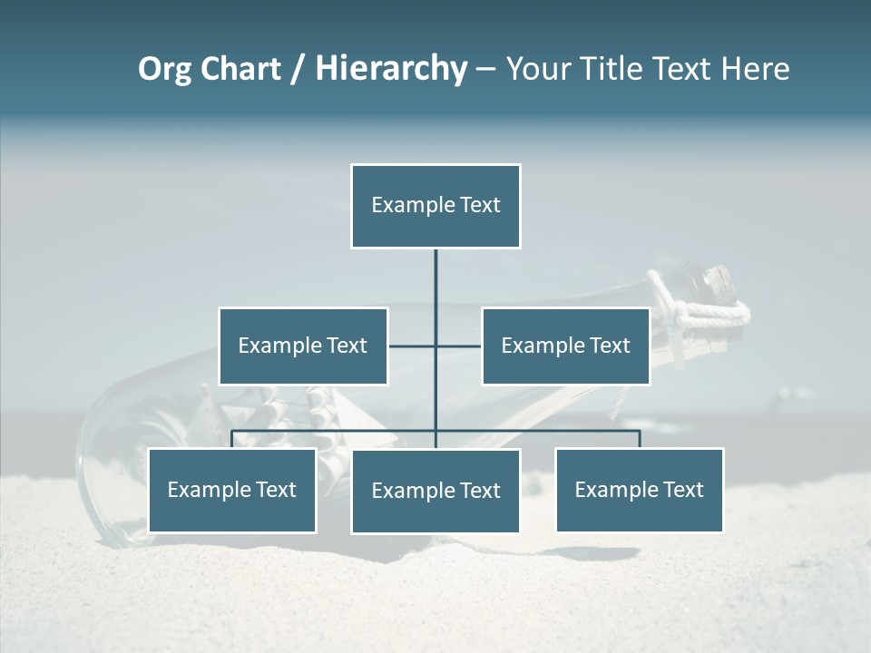Sand Summertime Background PowerPoint Template