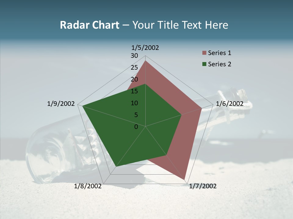Sand Summertime Background PowerPoint Template