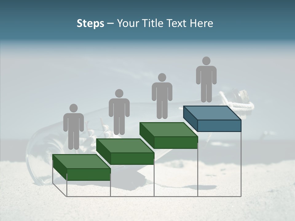 Sand Summertime Background PowerPoint Template