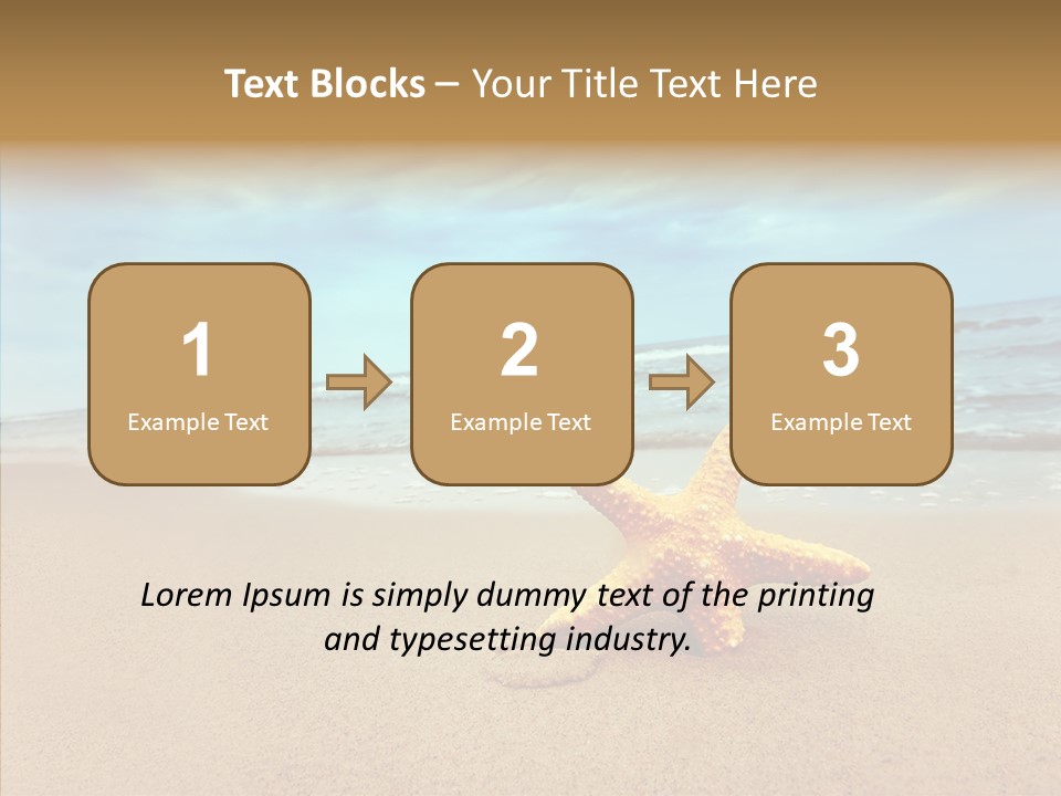 Leisure Nature Isolated PowerPoint Template