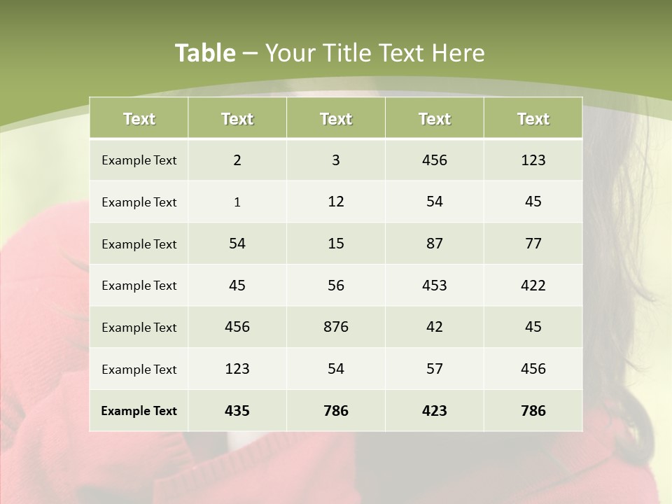 Lifestyle Allergy Pollen PowerPoint Template