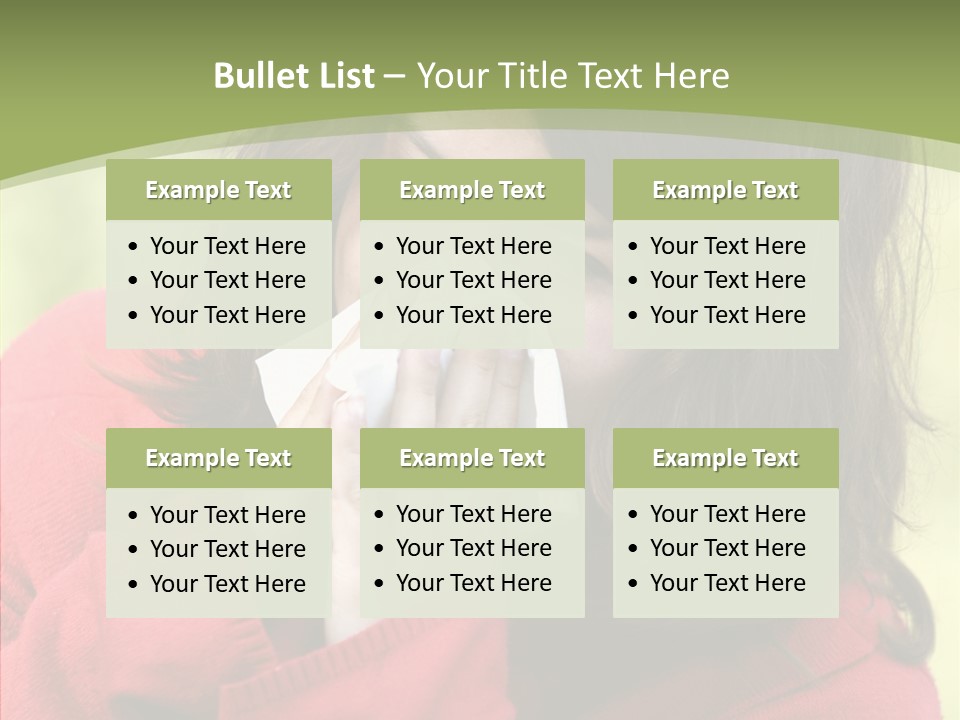 Lifestyle Allergy Pollen PowerPoint Template