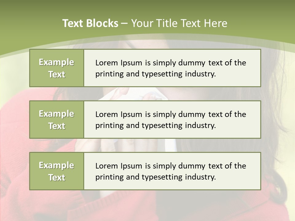 Lifestyle Allergy Pollen PowerPoint Template