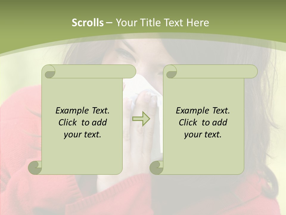 Lifestyle Allergy Pollen PowerPoint Template
