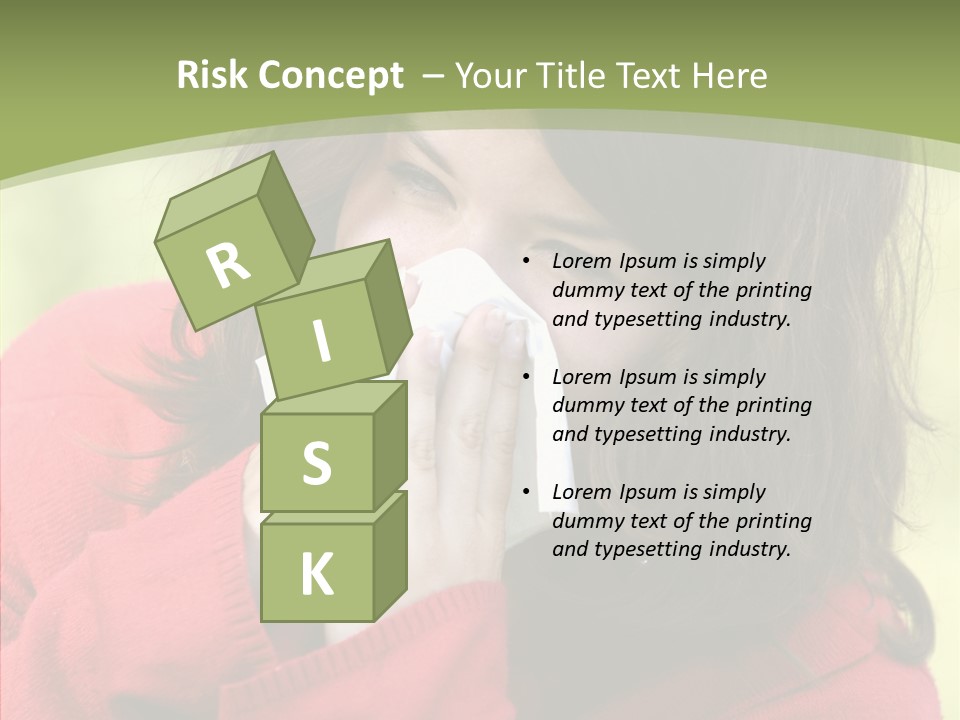 Lifestyle Allergy Pollen PowerPoint Template