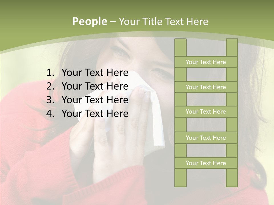 Lifestyle Allergy Pollen PowerPoint Template