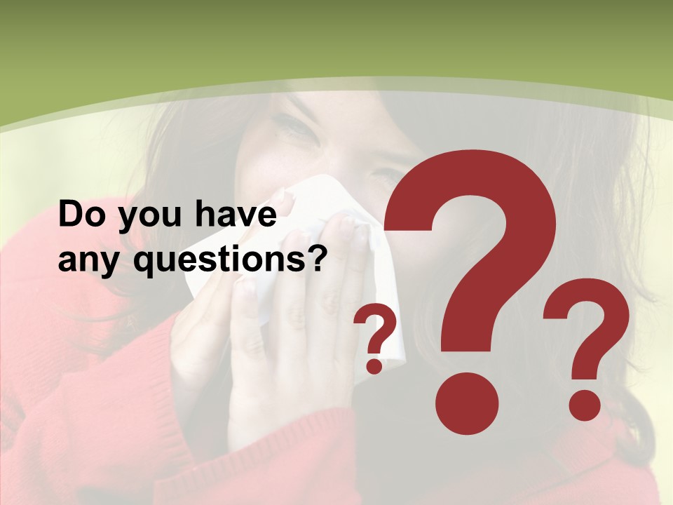 Lifestyle Allergy Pollen PowerPoint Template