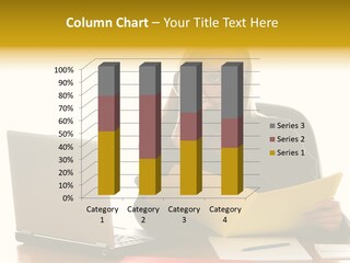 Women Person Leader PowerPoint Template