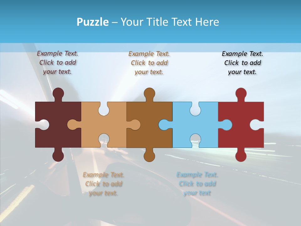 Travel Fast Transportation PowerPoint Template