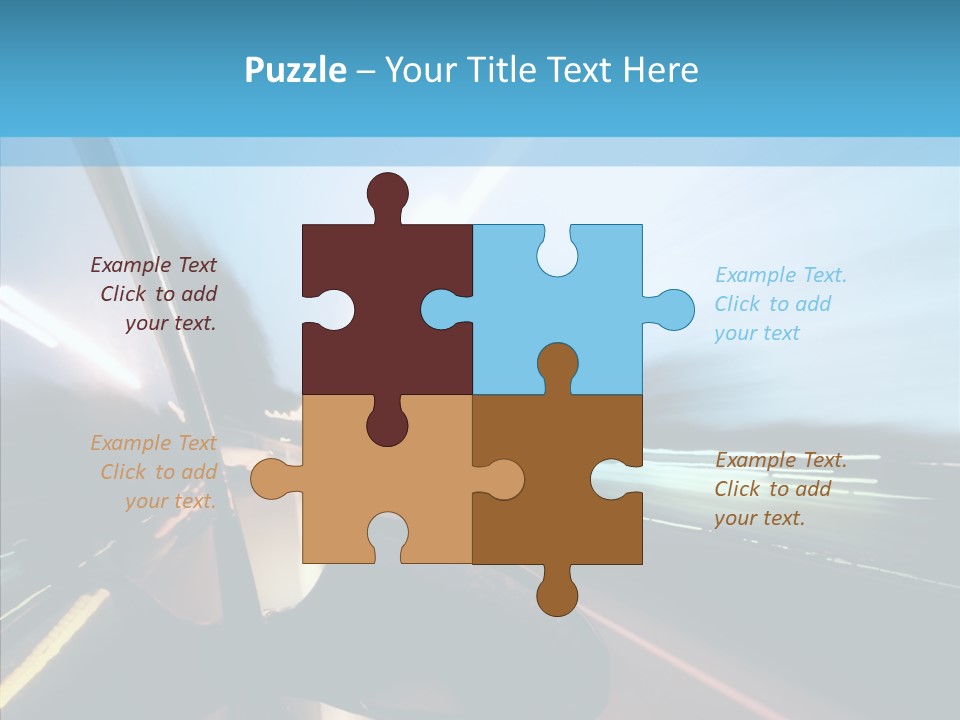 Travel Fast Transportation PowerPoint Template