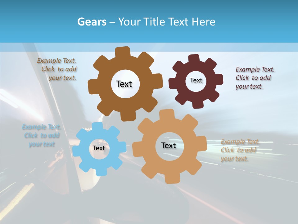 Travel Fast Transportation PowerPoint Template