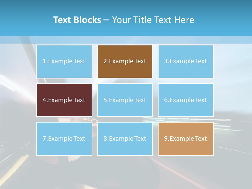 Travel Fast Transportation PowerPoint Template
