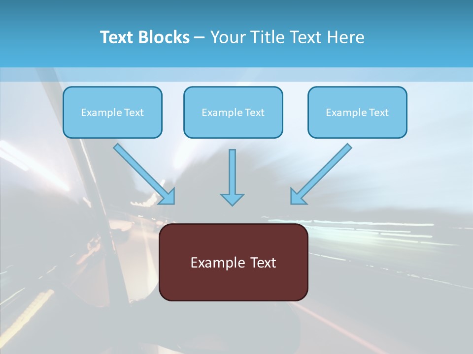 Travel Fast Transportation PowerPoint Template