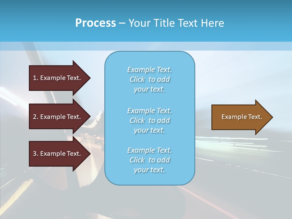 Travel Fast Transportation PowerPoint Template