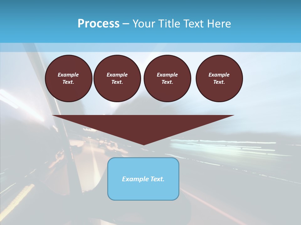 Travel Fast Transportation PowerPoint Template