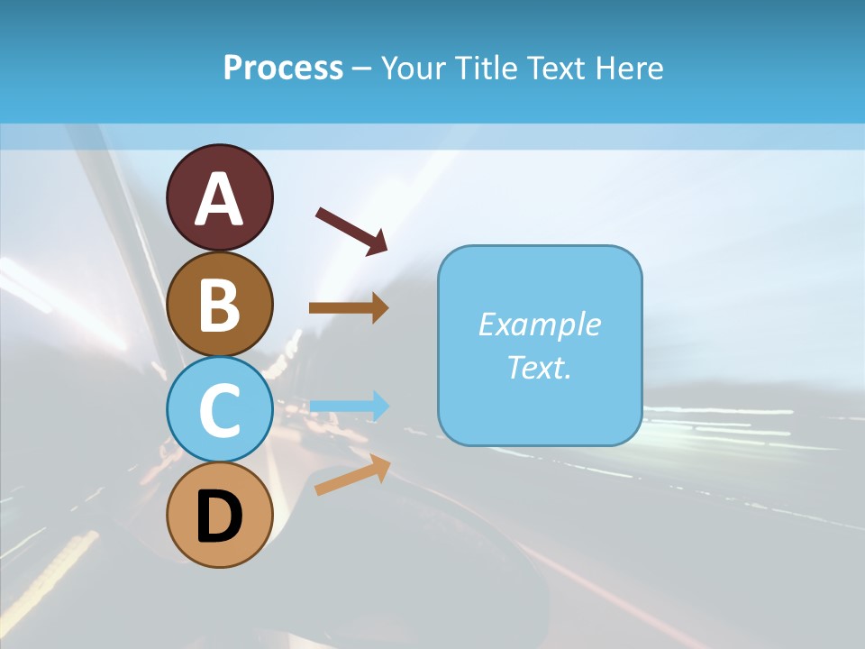Travel Fast Transportation PowerPoint Template