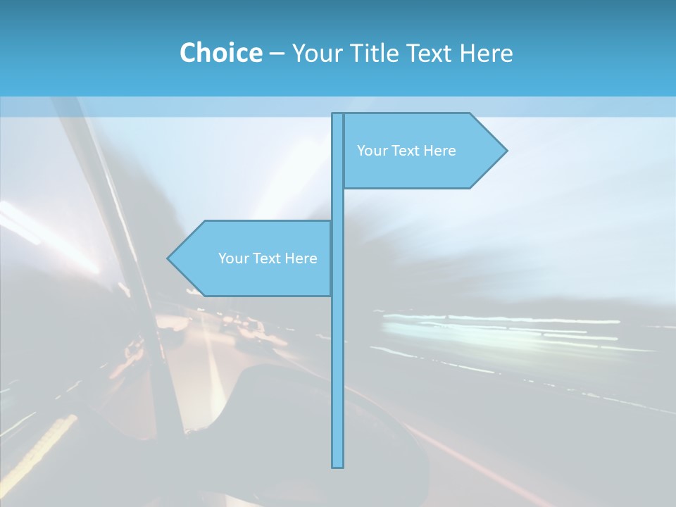 Travel Fast Transportation PowerPoint Template